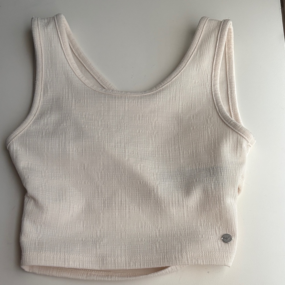 Roxy Cream Tank Top
